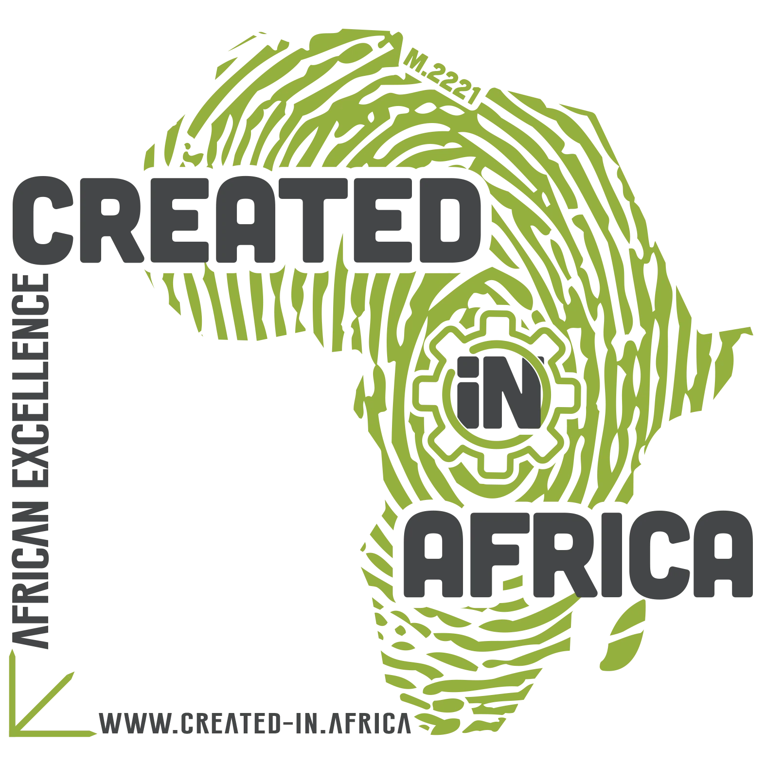 Created in Africa Logo - ENG
